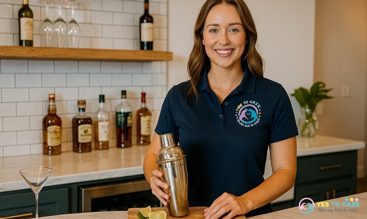 Bartender & Server Service Yes To Care